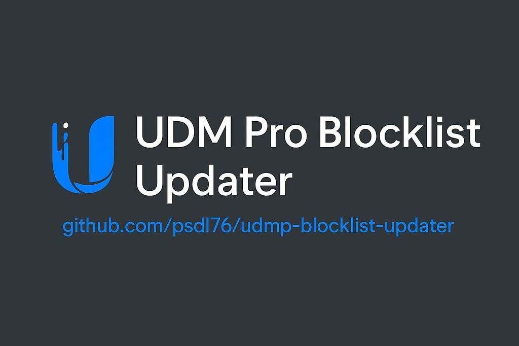 Udm Pri UDM Pro Blocklist Updater - Skript für