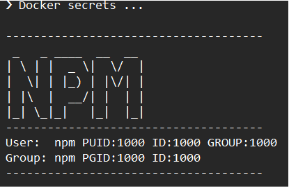 npm rechte